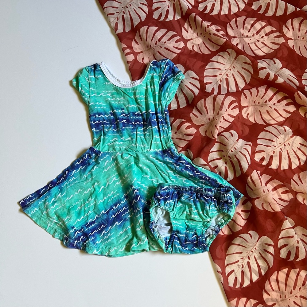 Coco Moon Hawaii Dress, 6-12m